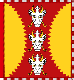 Garter Banner of Sir David Brewer.svg