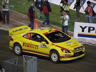 Galli at the 2006 Rally Argentina. Gigi Galli - 2006 Rally Argentina 2.jpg