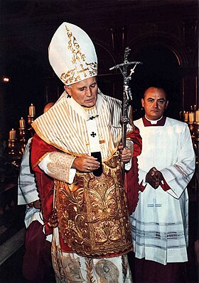 Image illustrative de l’article Liste des canonisations prononcées par Jean-Paul II