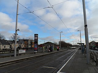 <span class="mw-page-title-main">Goldenbridge Luas stop</span> Tram stop in Dublin, Ireland
