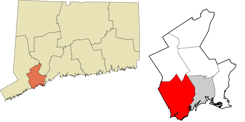 File:Greater Bridgeport incorporated and unincorporated areas Fairfield highlighted.svg