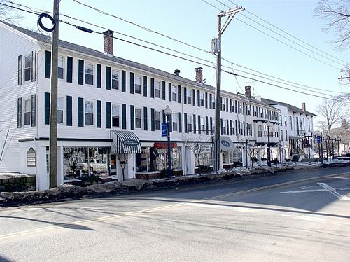 Greenwood Avenue, a historic street in Bethel.