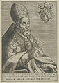 Papa Gregorio XIV, incisione di Philip Galle (1591)