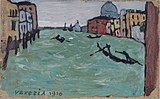 Venēcija. Lielais kanāls (1910).
