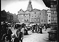 Pardubice, trh na náměstí