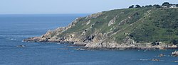 Vue de la baie du Saint et de la pointe Icart