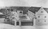 Ein Knautnaundorfer Gutshof um 1885