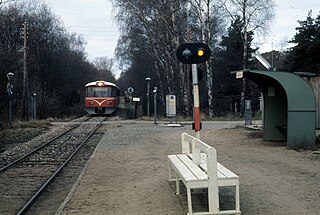 <span class="mw-page-title-main">Kildekrog railway halt</span> Railway halt in North Zealand, Denmark