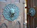 Image 3The lion head door handles of Hauptkirche St. Petri date to the late 1300s (from History of Hamburg)