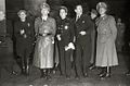 The German SS- and Police-Chief, Heinrich Himmler, at a visit of San Telmo in 1940