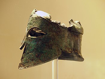 Von Miltiades geweihter Helm