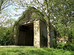 Overgebleven poortgebouw van de Sickema State