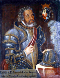 Hernán Cortés Retrato Portrait 17th century.png