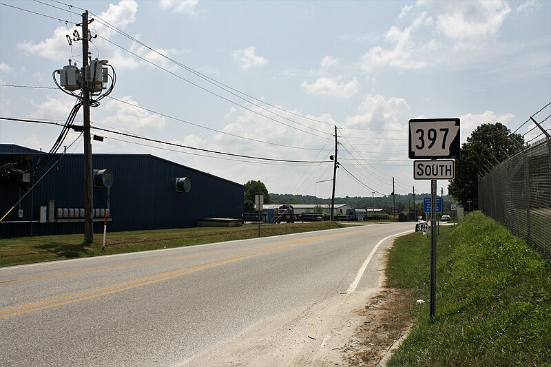 File:Highway 397 northern terminus in Harrison, AR.jpg