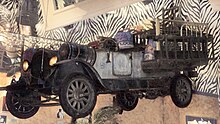 The Clampetts' truck is a 1921 Oldsmobile Model 37. This one, which was modified by George Barris, is on display at Planet Hollywood in Disney Springs. The original truck is at the Ralph Foster Museum. Hillbillies.JPG