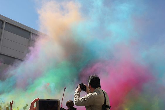 Holi Festival 2017 in Nuova Fiera di Roma