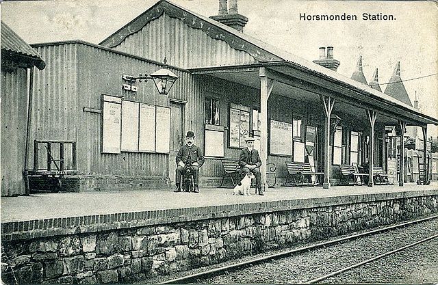 Horsmonden station in 1913