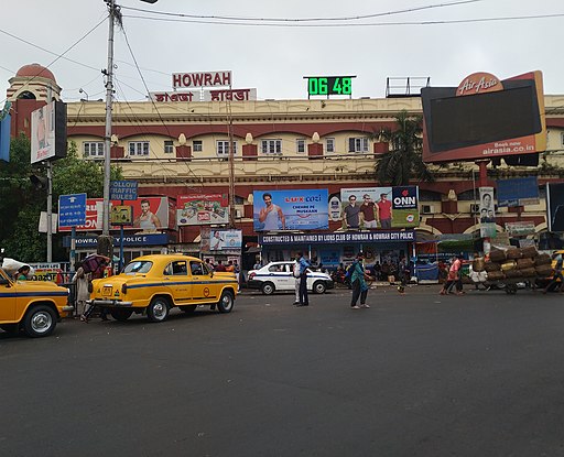 Howrah Railway Station in the morning