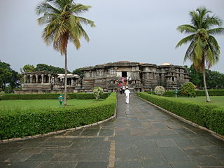 Hoysaleswara Temple 12th century Shiva temple in Halebidu, Karnataka