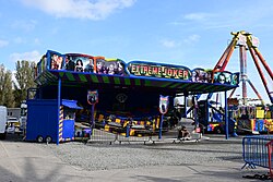 The 'Extreme Joker' waltzer at the 2023 instalment of Hull Fair.