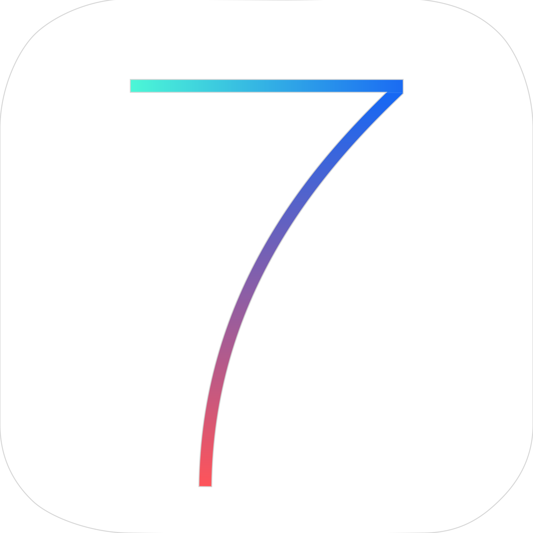 ios 7 logo transparent