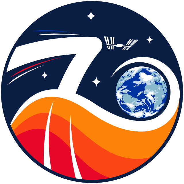 Description de l'image ISS Expedition 70 Patch.svg.