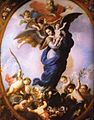 Inmaculada del Apocalipsis, Pinacoteca de La Profesa, México, by José de Ibarra