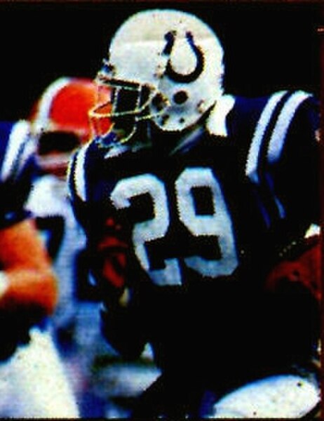 Eric Dickerson led the team in rushing and earned three Pro Bowl invitations during his tenure with the Colts (1987–1991).