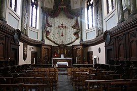 Le chœur de l'église du Saint-Sacrement.