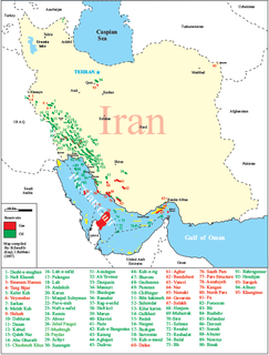 <span class="mw-page-title-main">Oil reserves in Iran</span>