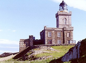 Stevenson lighthouse on the Isle of May