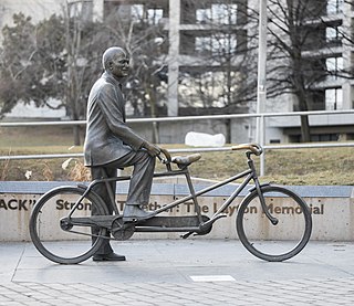 <span class="mw-page-title-main">Statue of Jack Layton</span> Sculpture in Toronto, Ontario, Canada