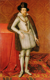 James I, VI, kirjoittanut John de Critz, n. 1606.png