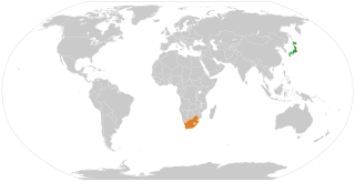 <span class="mw-page-title-main">Japan–South Africa relations</span> Bilateral relations