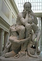 Ugolino y los sos fíos, de Jean-Baptiste Carpeaux(1857–1860). Metropolitan Museum of Art, Nueva York.