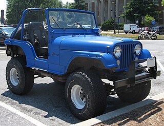 Jeep CJ civilian version of the famous Willys Military Jeep from World War II