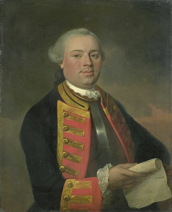 Rear Admiral Johan Zoutman by August Christian Hauck