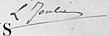 firma di Léon Joulin