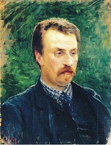 Портрет на Юхани Ахо, 1891 г. от Вени Солдан