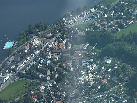 Käpfnach from Ju 52 HB HOT