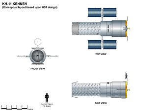 <span class="mw-page-title-main">KH-11 KENNEN</span> Type of American spy satellite