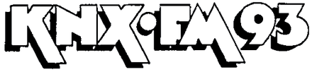 Logo as KNX-FM during the "Mellow Rock" years.