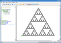 Ein Sierpinski-Dreieck zeichnen