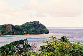 Tropska kišna šuma uz obalu otoka Kadavu.