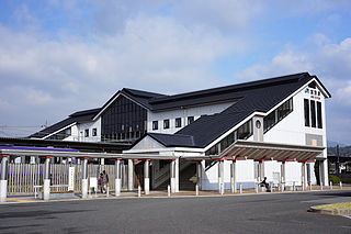 Kamo Station (Kyoto) Railway station in Kizugawa, Kyoto Prefecture, Japan