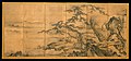 Kanō Masanobu, The Four Accomplishments, ink and light lolor on silk, 67 in. × 12 ft. 6 in. (170.2 × 381 cm), mid-16th century, Japan. Collected by the Metropolitan Museum of Art.[83]