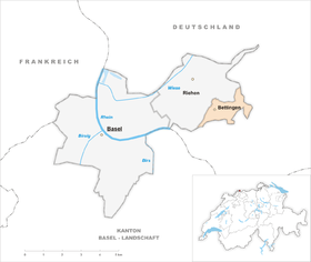 Map of Bettingen