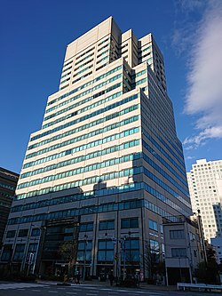 Kayabacho Tower, at Shinkawa, Chuo, Tokyo (2019-01-02) 02.jpg