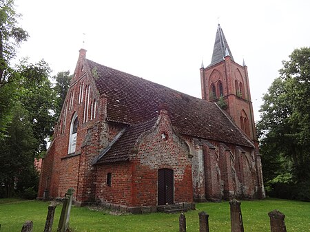 Kirche Kemnitz Nordostansicht