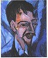 Alfred Döblin 1912 Painter: Ernst Ludwig Kirchner